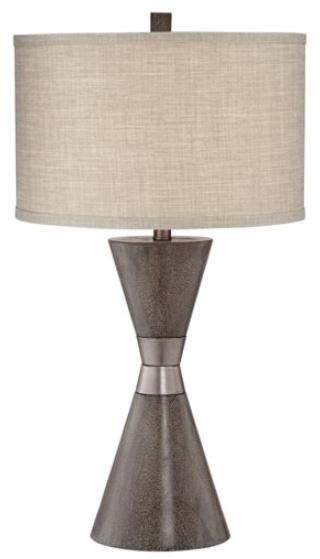 Table Lamp with Metal Band