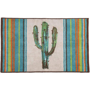 Cactus 8PC Bath Accessory and Cream Towel Set