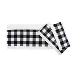 Camille Buffalo Check 5 PC Bath Accessory and Towel Set