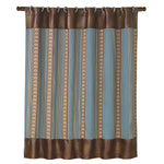 Ruidoso Aztec Stripe Shower Curtain