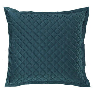 Velvet Diamond Quilted Euro Sham
