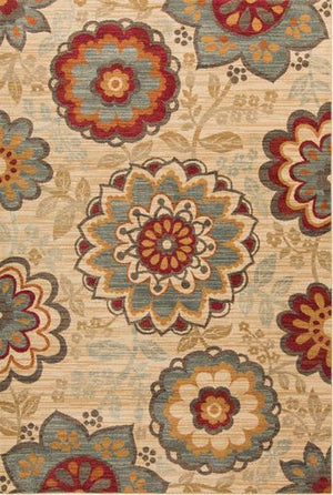 Arabesque Floral Rug