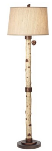 Birch Floor Lamp