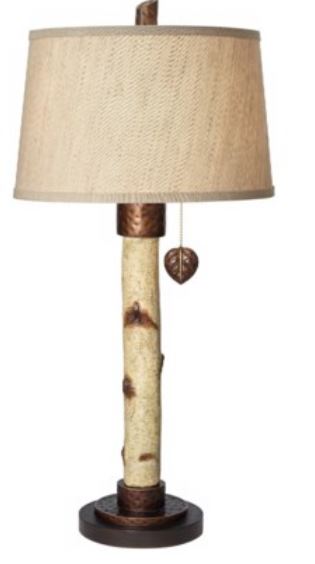 Birch Table Lamp