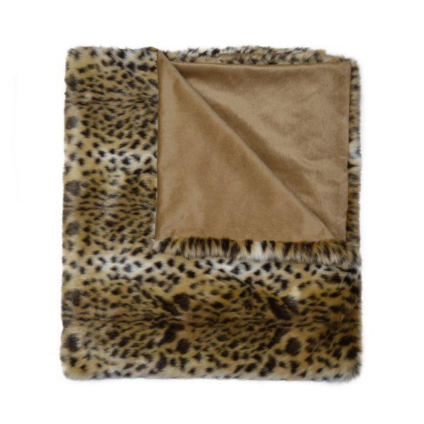 Bobcat Fur Throw