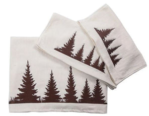 Clearwater Pines Embroidered Towel Set