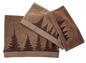Clearwater Pines Embroidered Towel Set