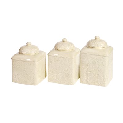 Covered Canister Set