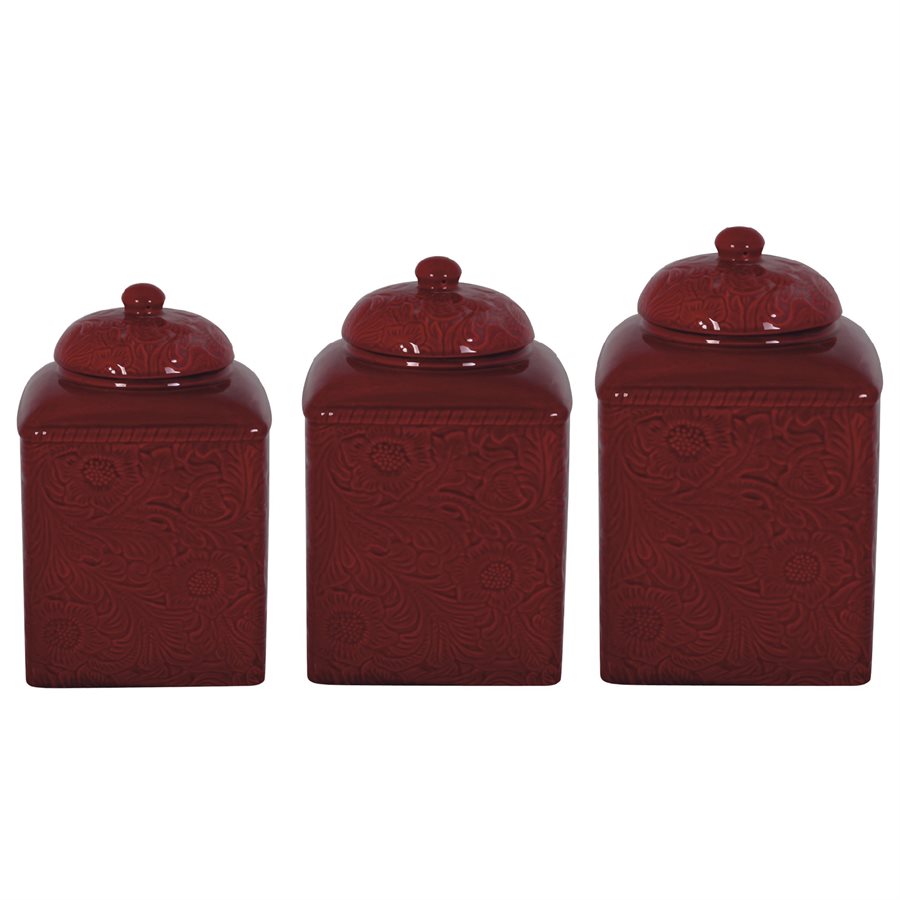 Covered Canister Set