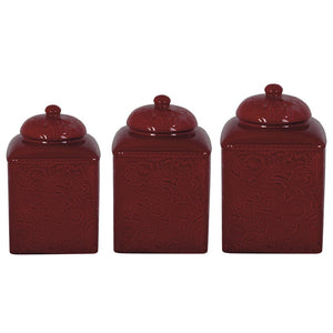 Covered Canister Set