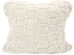 Chess Knitted Pillow Sham