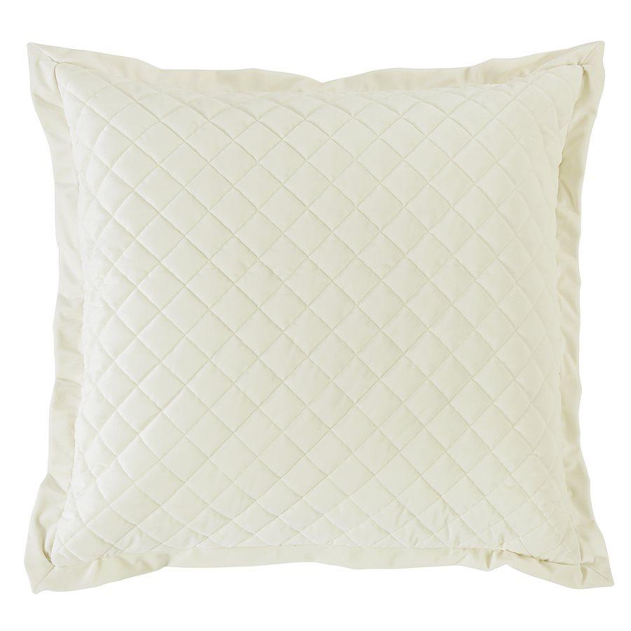 Velvet Quilted Euro Sham