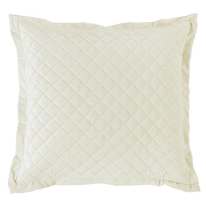 Velvet Quilted Euro Sham