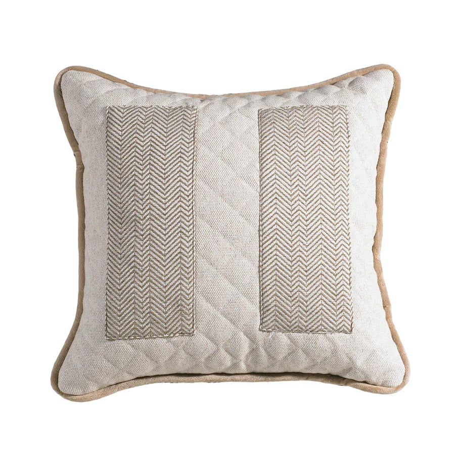 Fairfield Quilted Linen Pillow