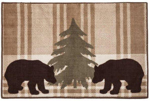 Brown Bear Bath Rug