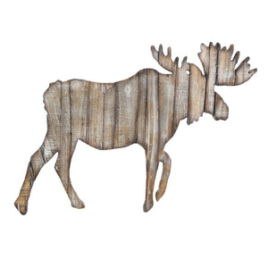 Moose Cut Out Wall Hanging