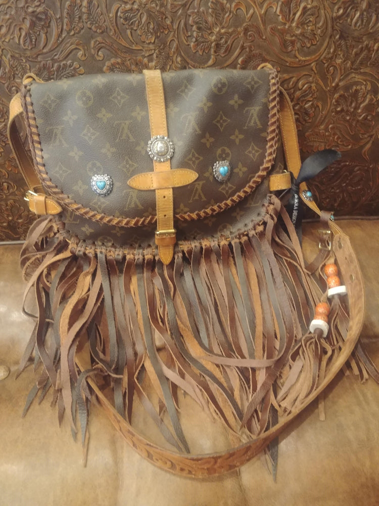 Louis Vuitton, Bags, Louis Vuitton Fringe Bag Saint Cloud Pm