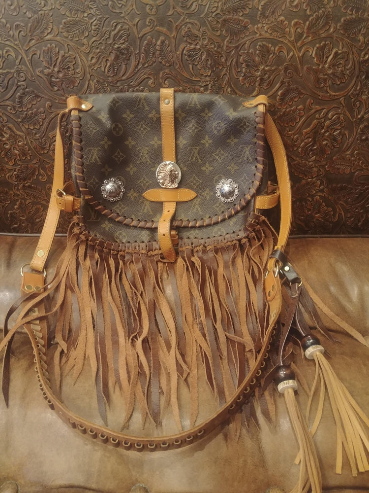 lv purse with fringe