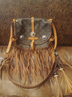 Indian Head Fringe Purse