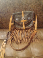 Indian Head Fringe Purse