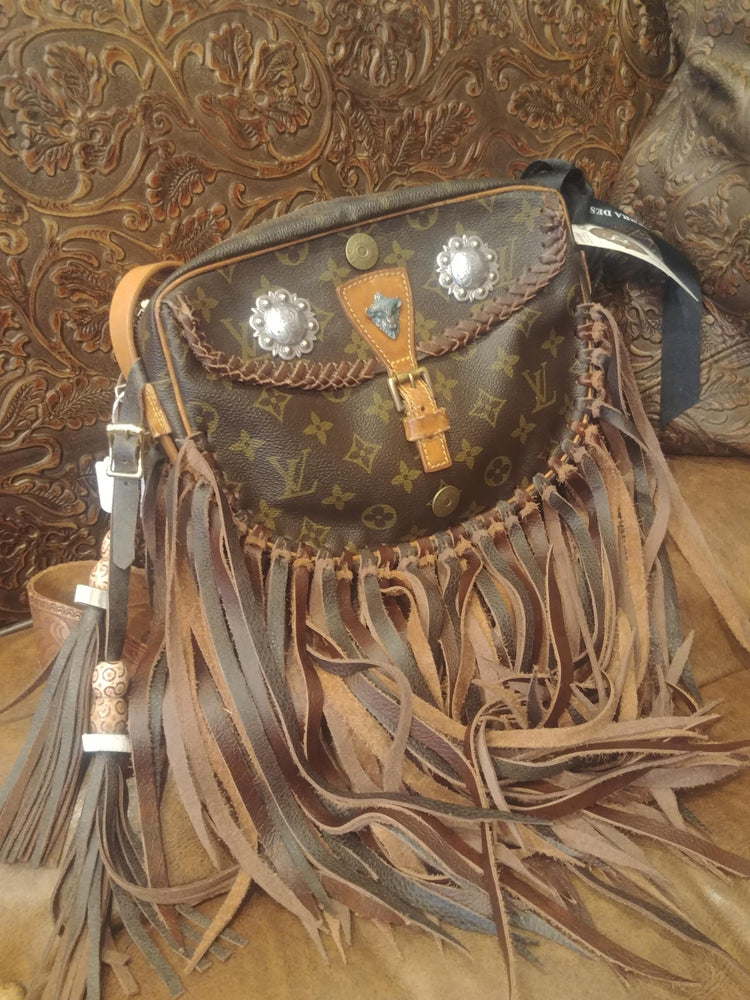 Authentic Louis Vuitton Fringe Handbag