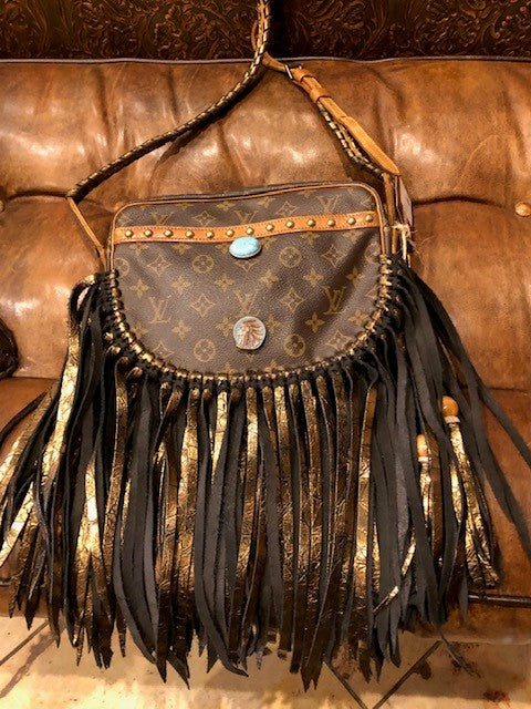 Louis Vuitton Custom Fringe Bags For Menu