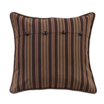 Forest Pine Stripe Euro Sham