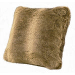 Faux Fur Wolf Pillow