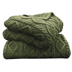Cable Knitted Throw