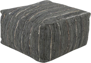 Anthracite Pouf