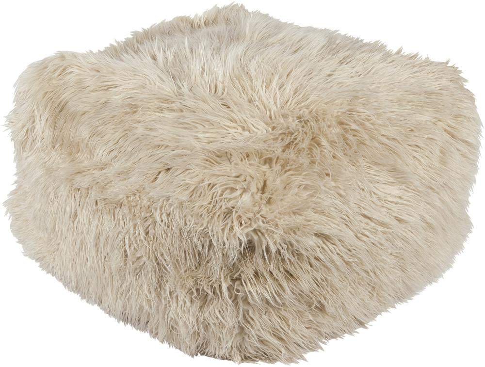 Fur Pouf