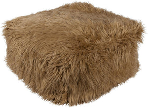 Fur Pouf