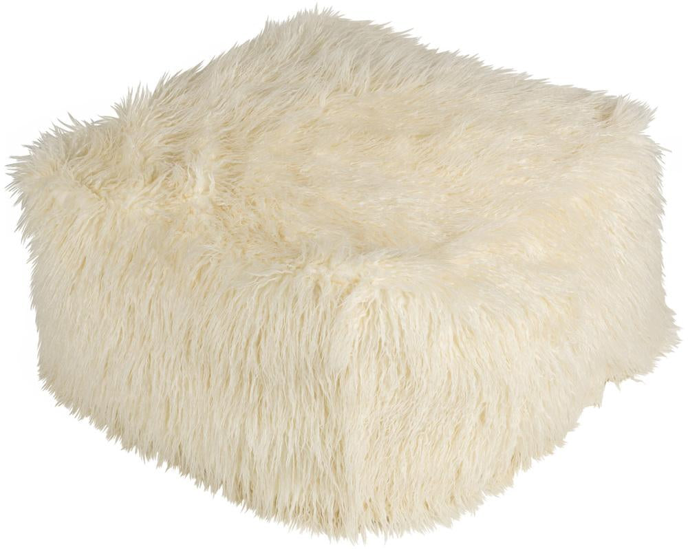Fur Pouf