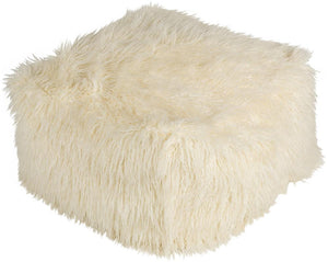 Fur Pouf