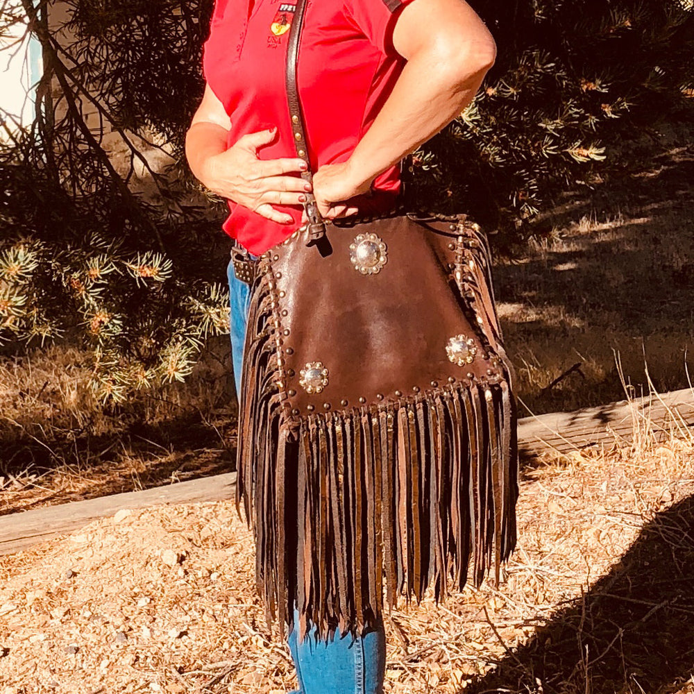 Indian Head Fringe Purse – Sierra Design Studio