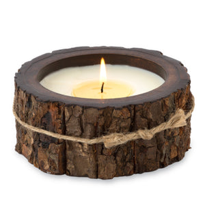 Tree Bark Candle Pot 9 oz